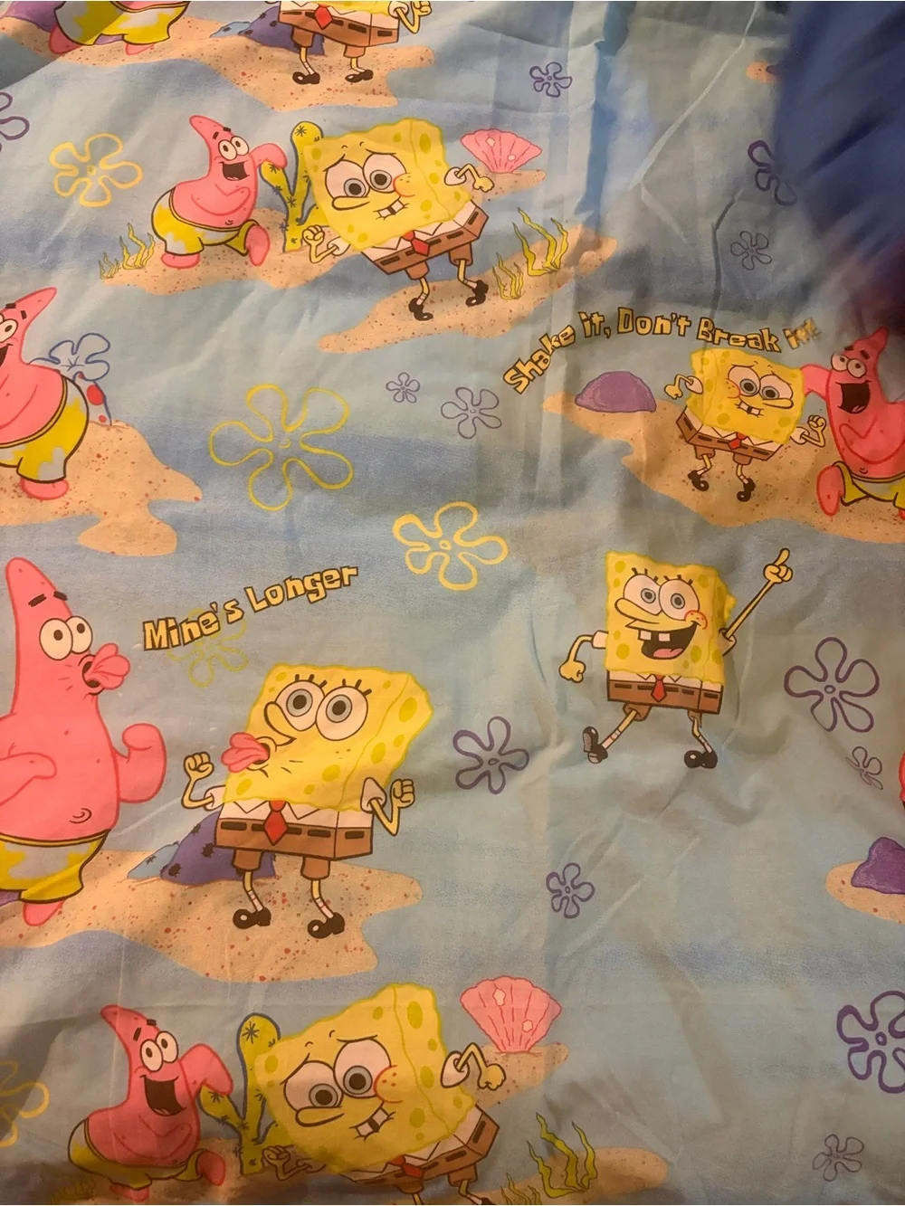 Nickelodeon 2003  SpongeBob Kids Bedding Sheet